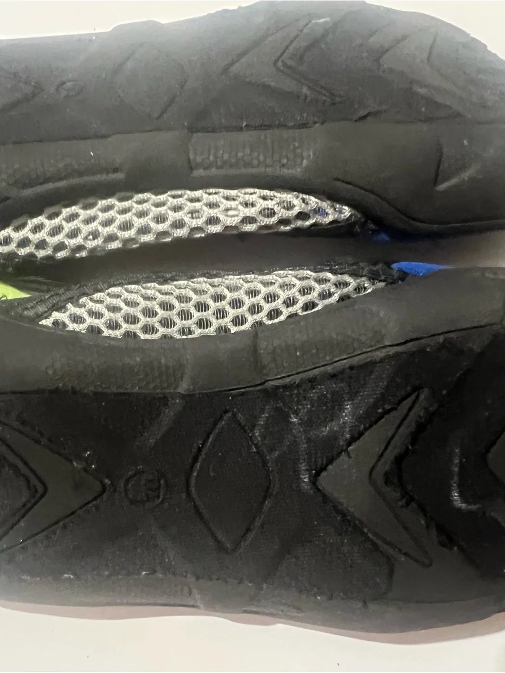 Nerf Kids Blue Water Shoes with Lime Green Interior